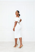 DRAMATIC OFF THE SHOULDER