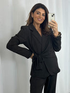 Tailored Collared Blazer And Trouser Co-Ord (4 Colours)