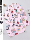 Hamilton Musical Print Women's Pajama Set