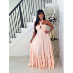 I HAVE ARRIVED MAXI DRESS (BEIGE) (RESTOCK)