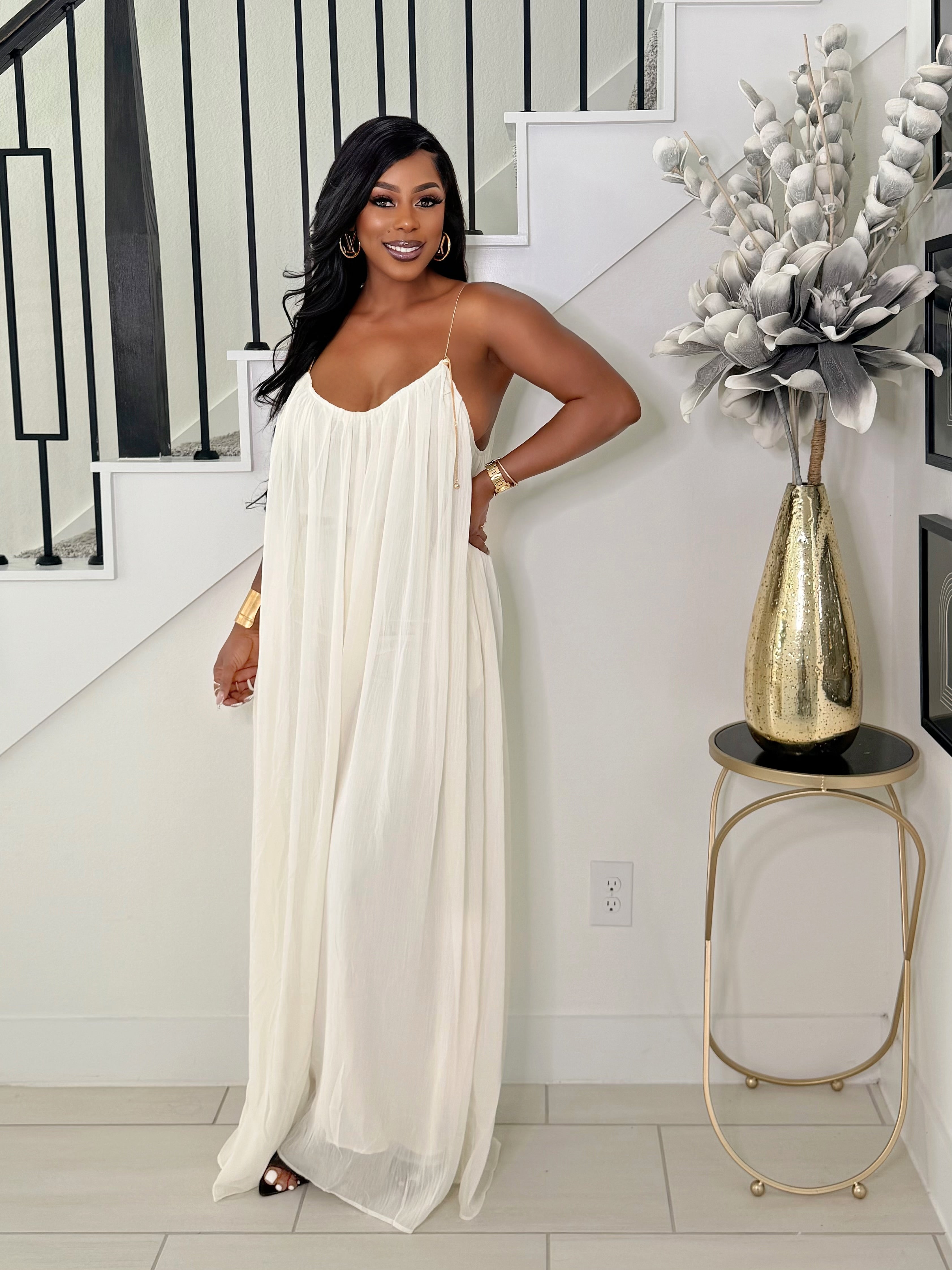 THE LUXE ESCAPE JUMPSUIT (IVORY)