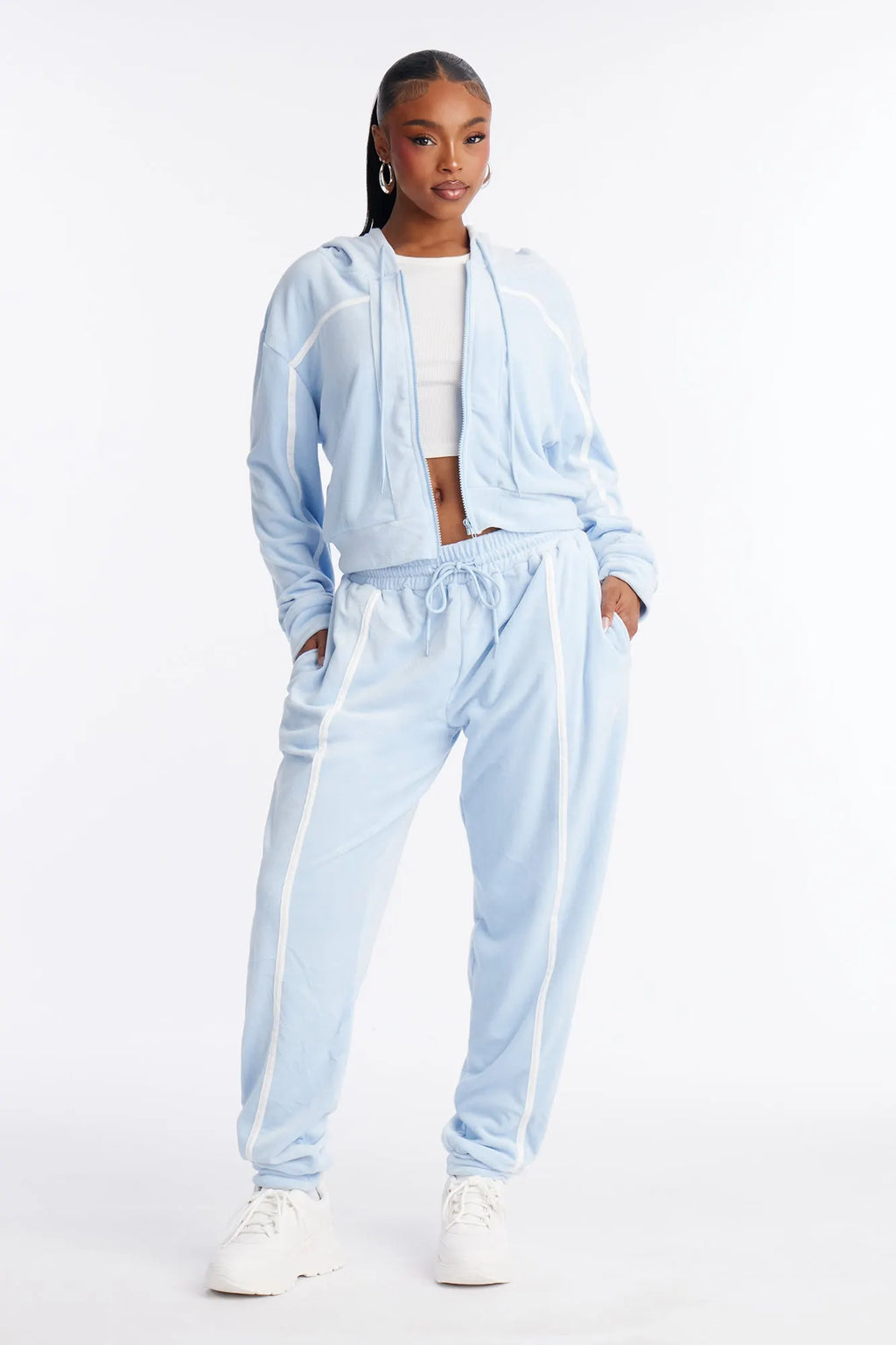 Basic Baddie Jogger Pant Set - Black