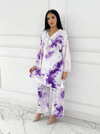 RBY-137- Tye & Dye Crepe 2 Piece Co-ord