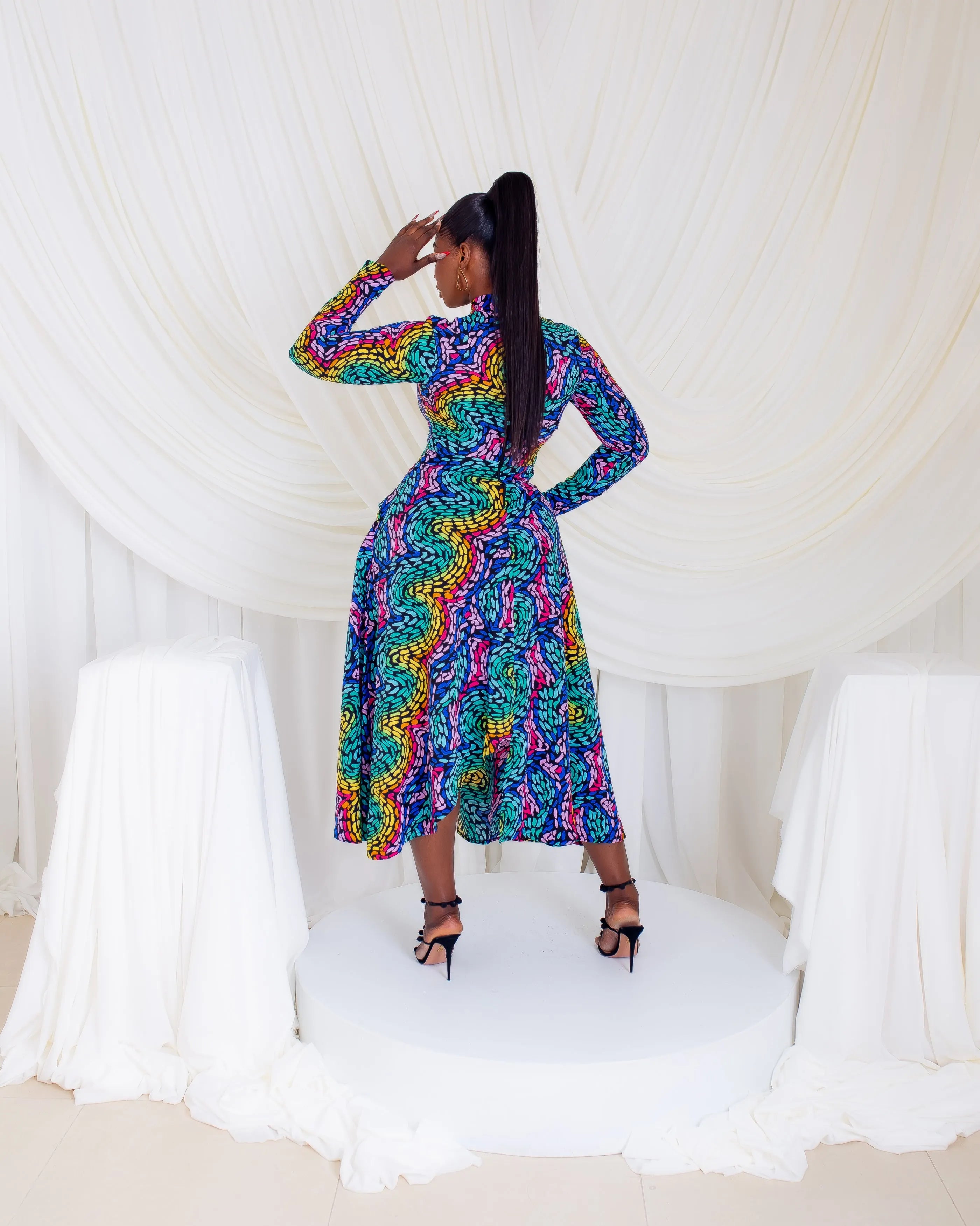 Hazel Dress (Rainbow Bells)