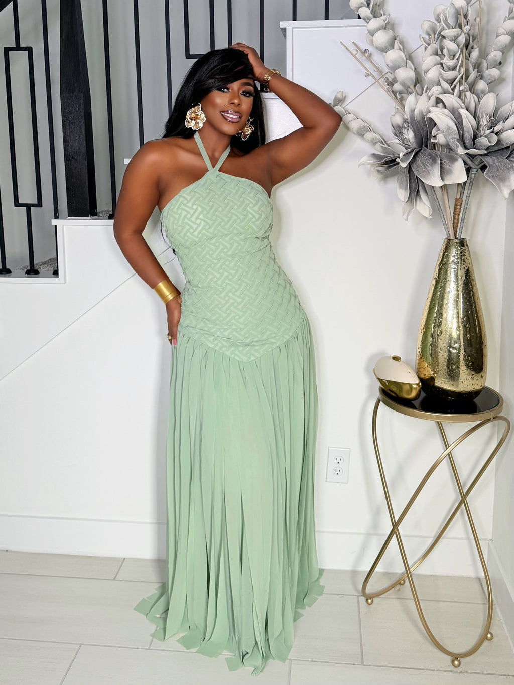 THE SAGE SOVEREIGN MAXI DRESS
