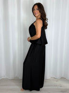 Balloon Style Thick Strap Top And Gathered Trouser Co-Ord (10 Colours)