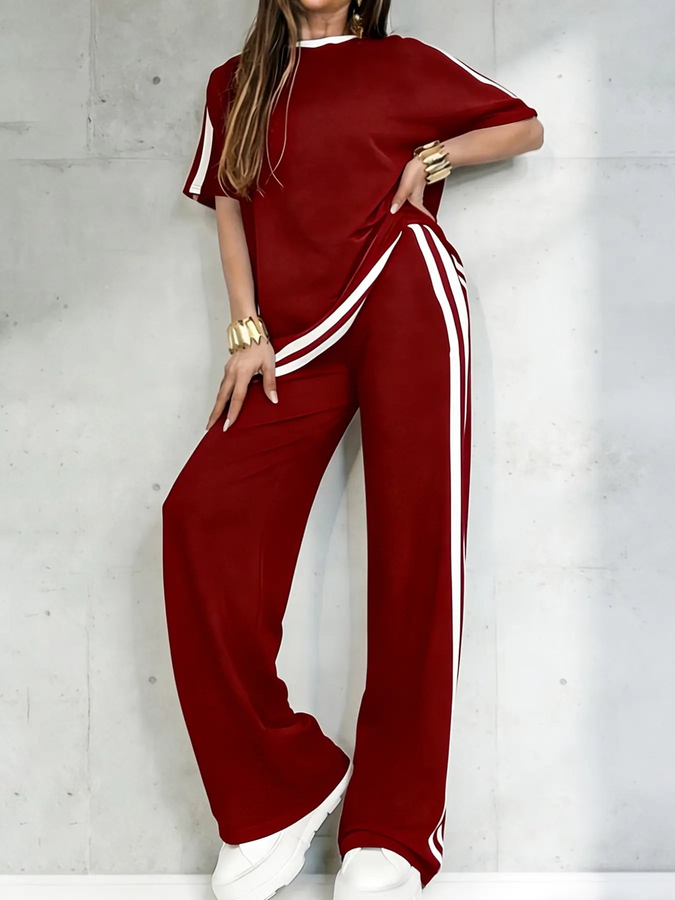 Women's Casual Athleisure Sportswear Set