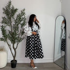 Two Piece Polka Set