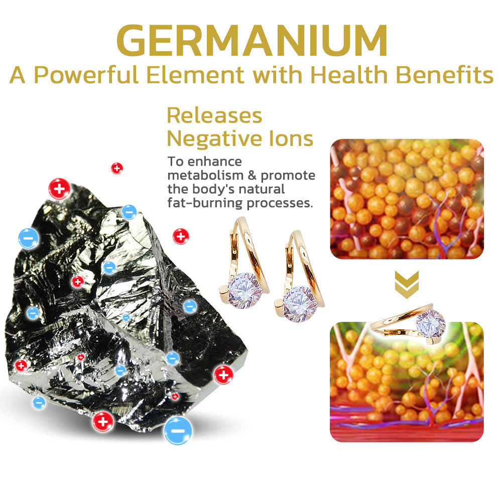 (LAST DAY SALE-80% OFF)Lymphvity MagneTherapy Germanium Earrings