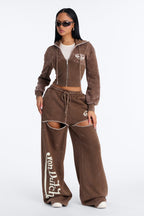 Von Dutch Washed Faded Heat Pants