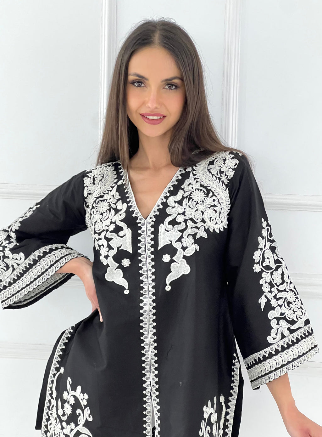 HK346 - Aara - 2 Piece Linen Suit