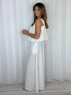 Balloon Style Thick Strap Top And Gathered Trouser Co-Ord (10 Colours)