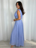 Puff Ball Top And Maxi Skirt Co-Ord (2 Colours)
