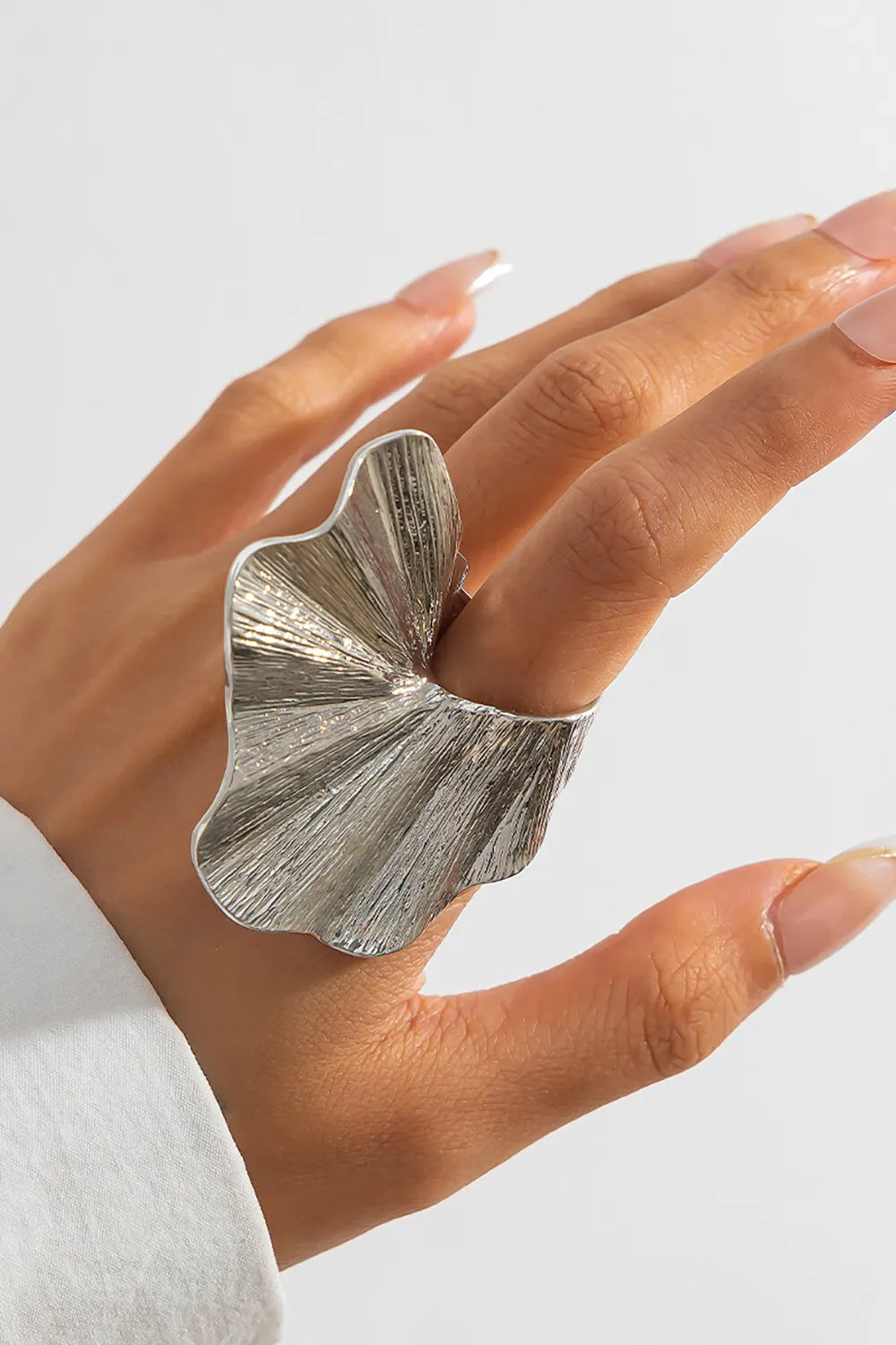 Textured Irregular 3D Oversize Fashionable Rings
