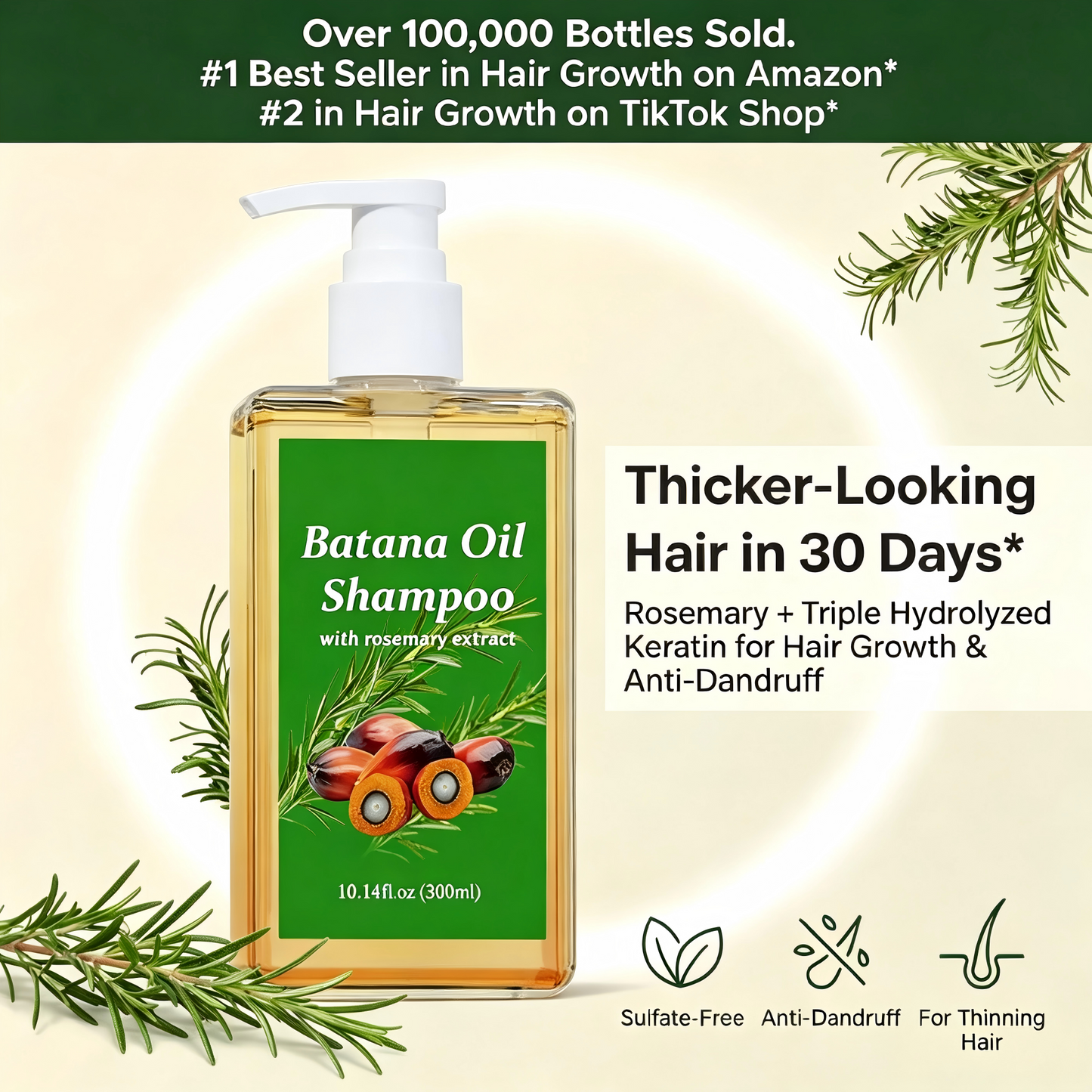 Gypsophila batana oil shampoo