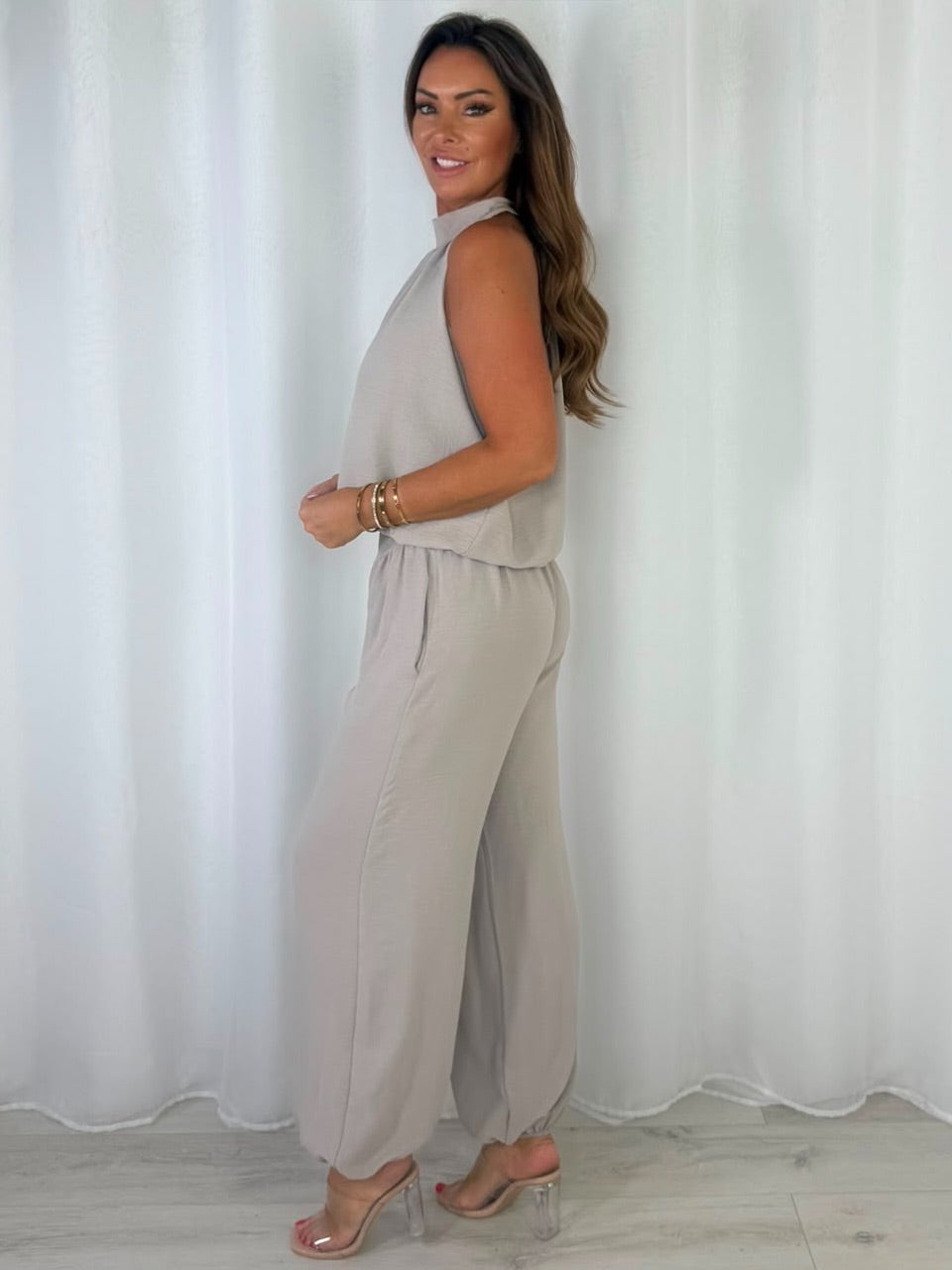 Halter Neck Trouser Co-Ord (8 Colours)