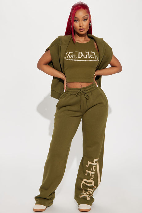 Von Dutch Wide Leg Pant