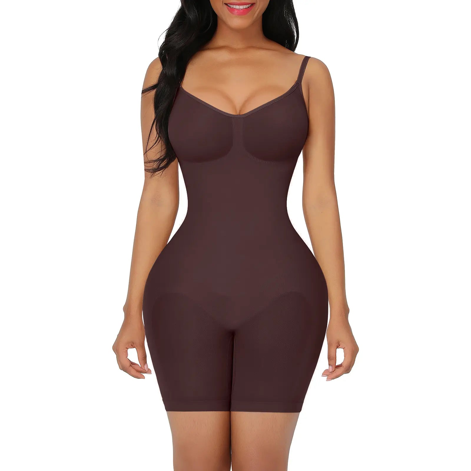FeelinGirl Seamless Butt Lifter Bodysuit for Women