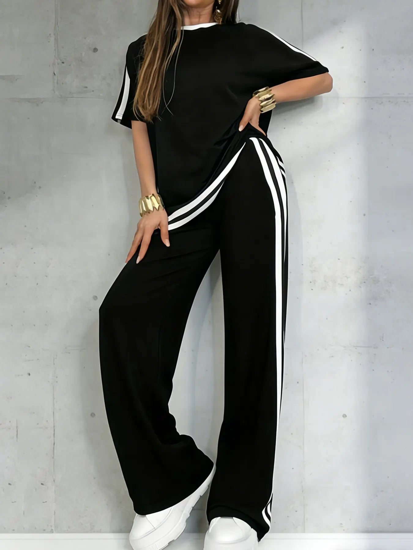 Women's Casual Athleisure Sportswear Set