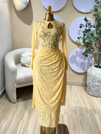 Elegant Women's V-Neck Pleated Long Sleeve Bodycon Maxi Prom Dress, Sexy Birthday Party Outfit Resort Fashion Gown, Elegant Evening Wear,Lady Casual Skirt,Female Brunch Dresses,Graduation Dresses