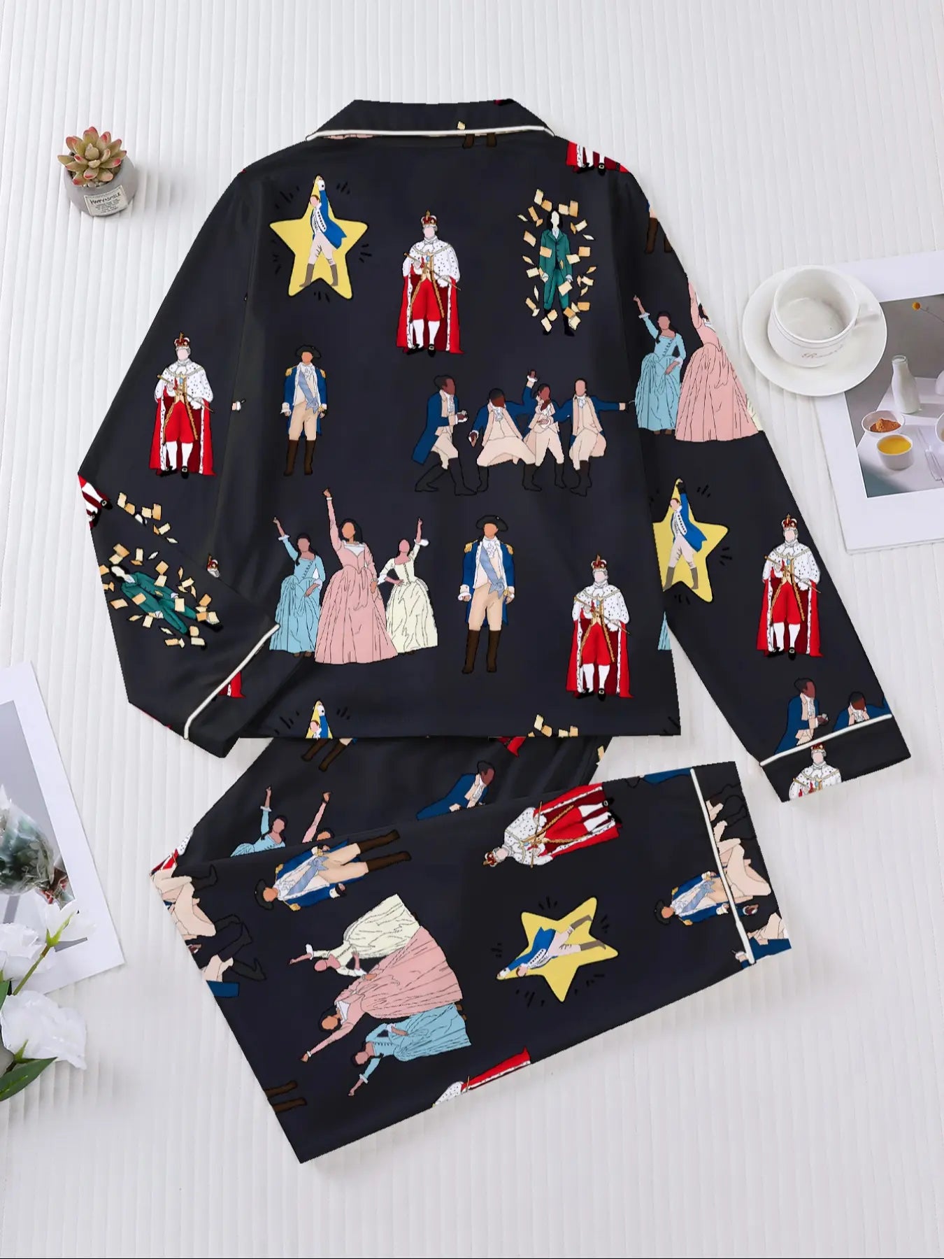 Hamilton Musical Print Women's Pajama Set