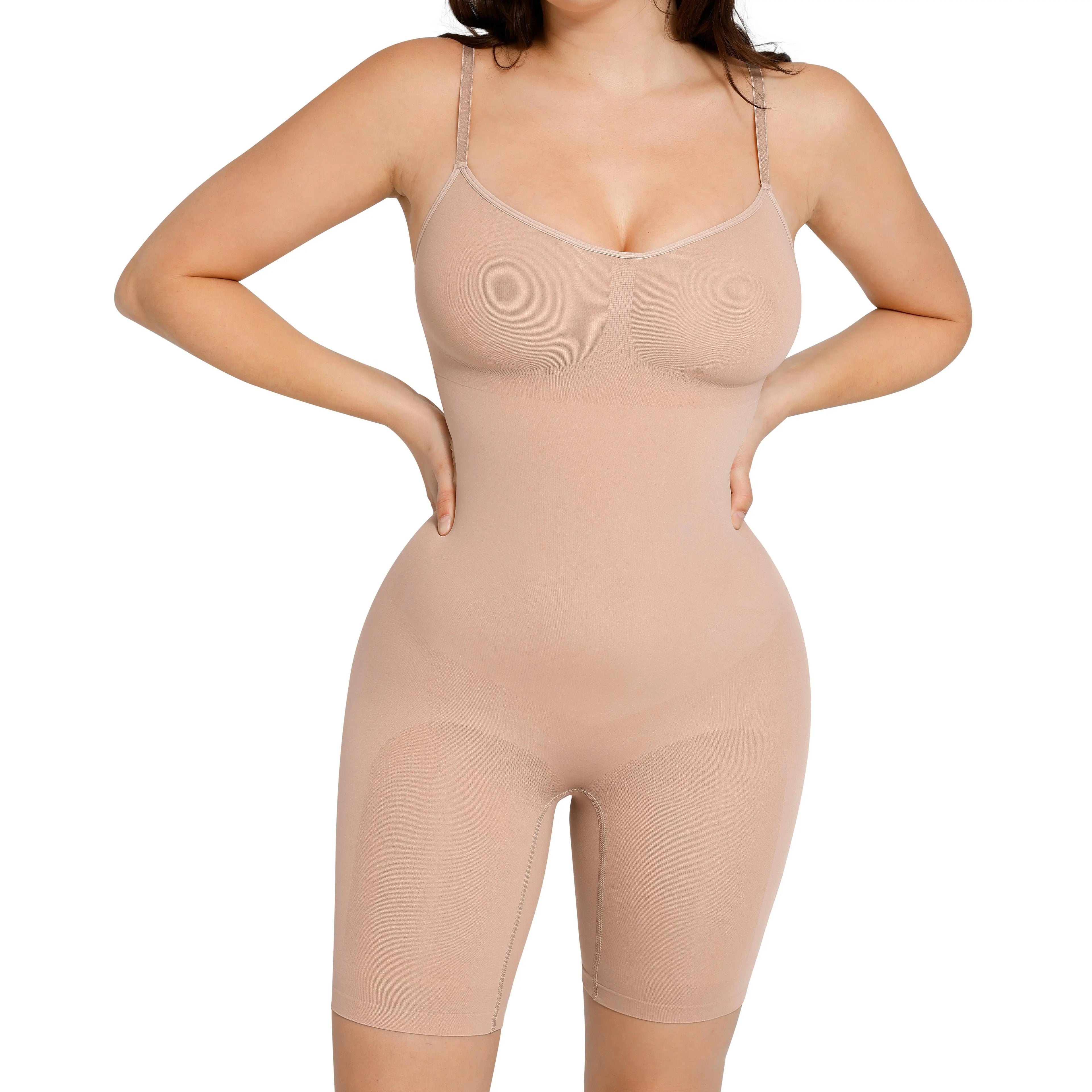FeelinGirl Seamless Butt Lifter Bodysuit for Women