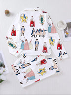 Hamilton Musical Print Women's Pajama Set