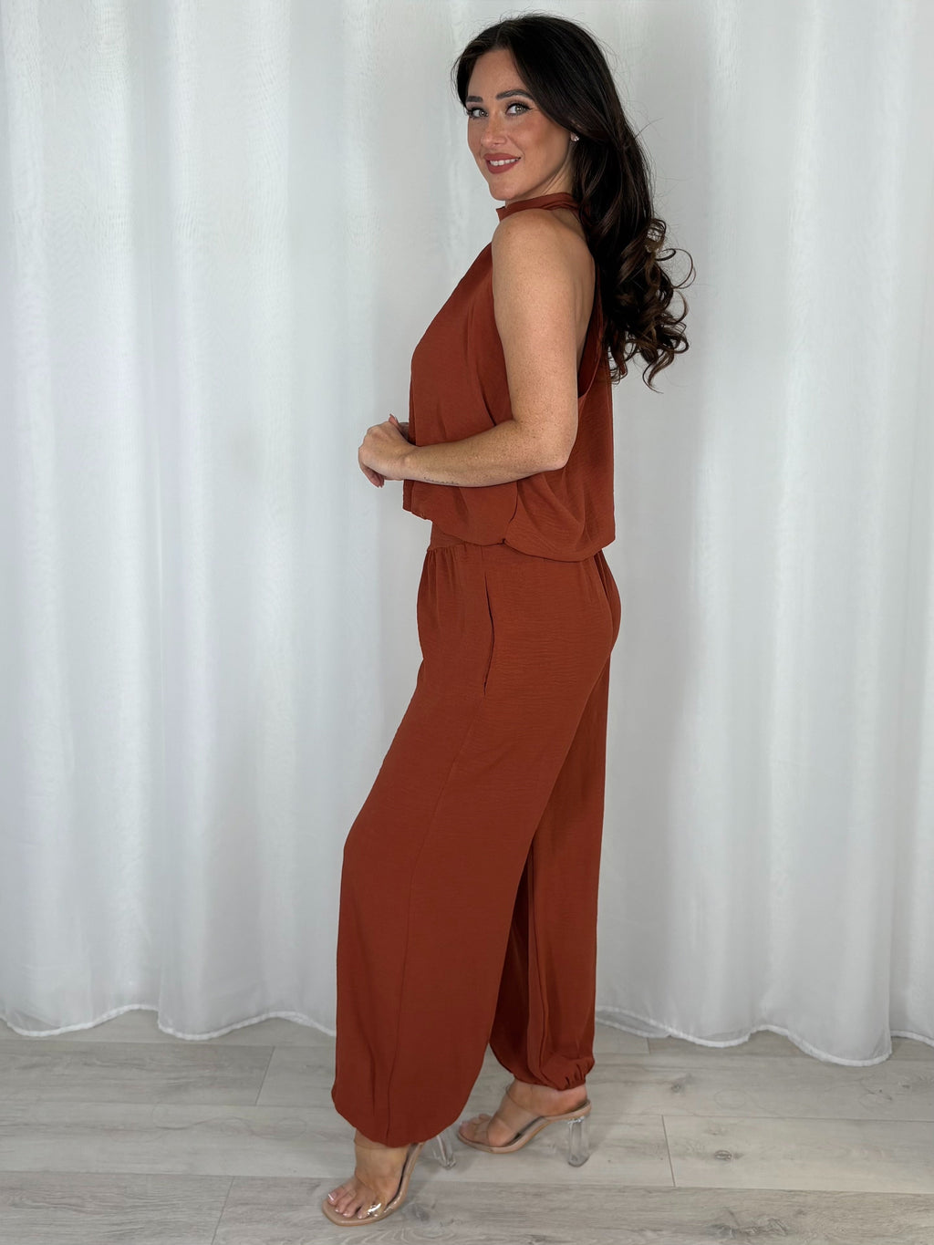 Halter Neck Trouser Co-Ord (8 Colours)