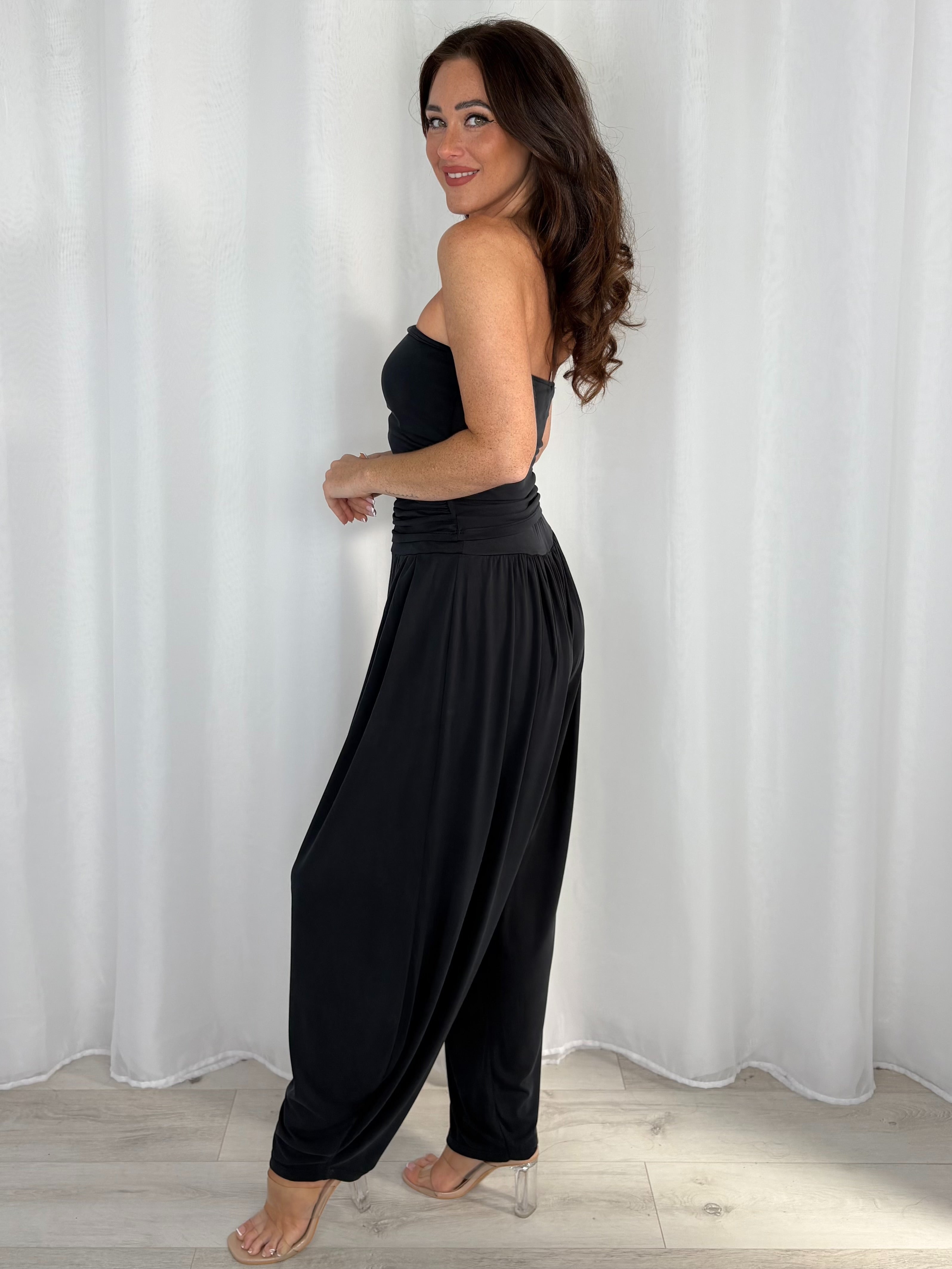 Bandeau Top And Harem Trouser Co-Ord (5 Colours)