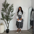 Two Piece Polka Set