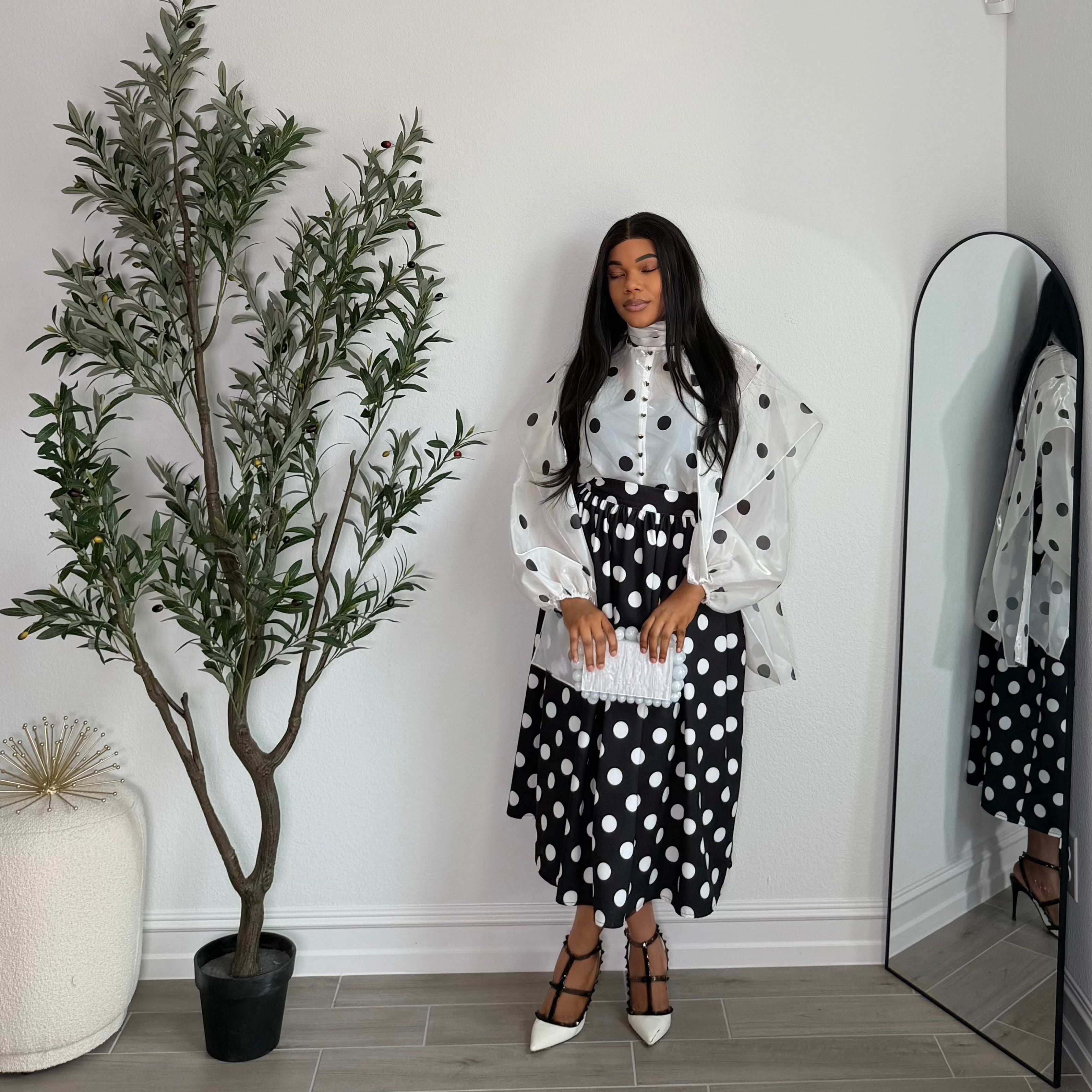 Two Piece Polka Set