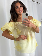 Sheer Off The Shoulder Top (2 Colours)