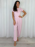 Harem Trouser Style And Round Neck Basic Top Co-Ord (6 Colours)