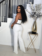 FANCY TREATMENT ONLY PANTS SET