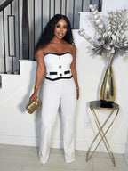 FANCY TREATMENT ONLY PANTS SET