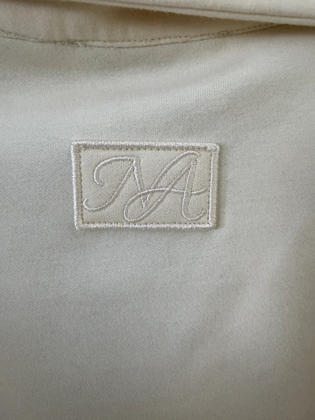 MONACO - Luxury Zip Up Co-Ord (Cream)