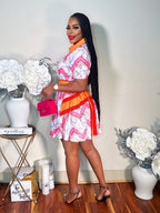 BE THE CONVERSATION  PLEATED DRESS