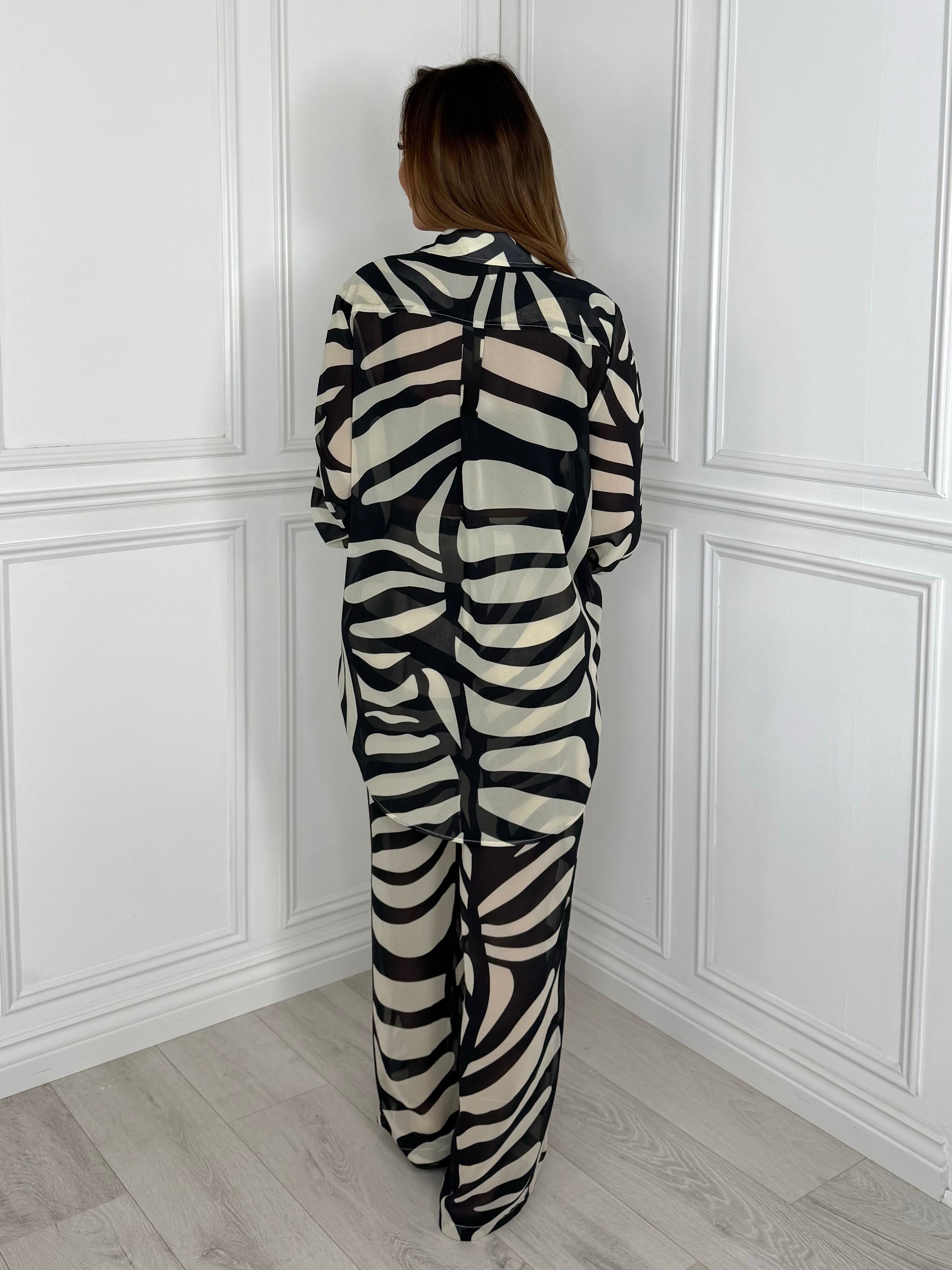 AMALFI - Blouse (Zebra Print)