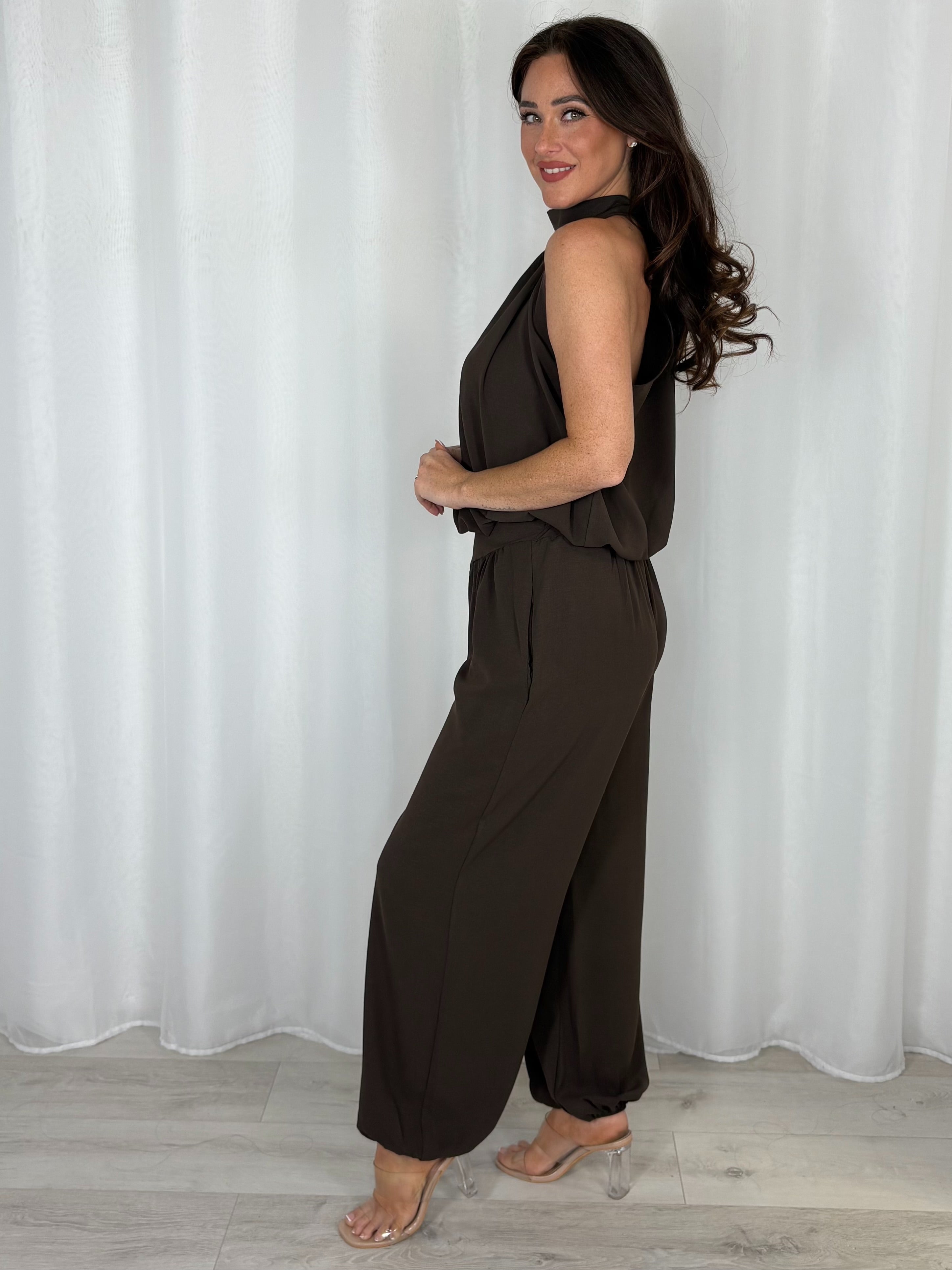 Halter Neck Trouser Co-Ord (8 Colours)