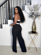 FASHION BLOCKER TUBE JUMPSUIT