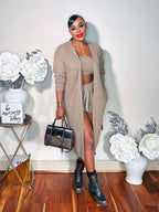 COME RESCUE ME 3 PIECE SHORTS SET