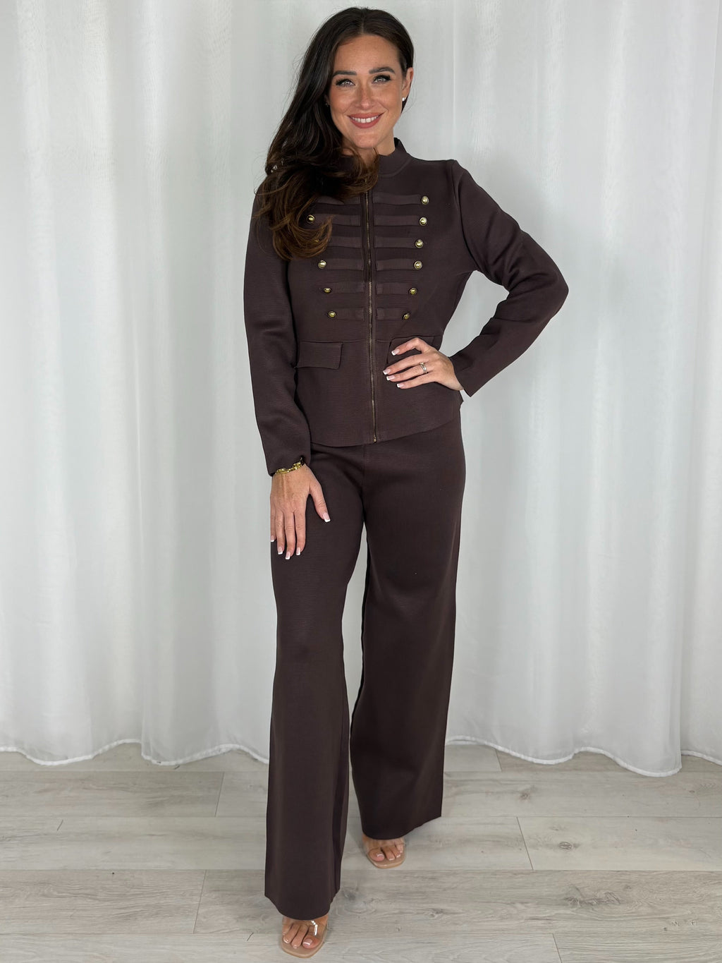 Military Top And Trouser Co-Ord (2 Colours)