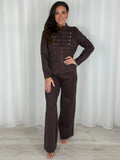 Military Top And Trouser Co-Ord (2 Colours)