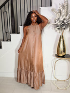 ENDLESS SUMMER MAXI DRESS (MOCHA)