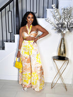 MATERIAL GIRL TUBE WIDE LEG PANTS SET