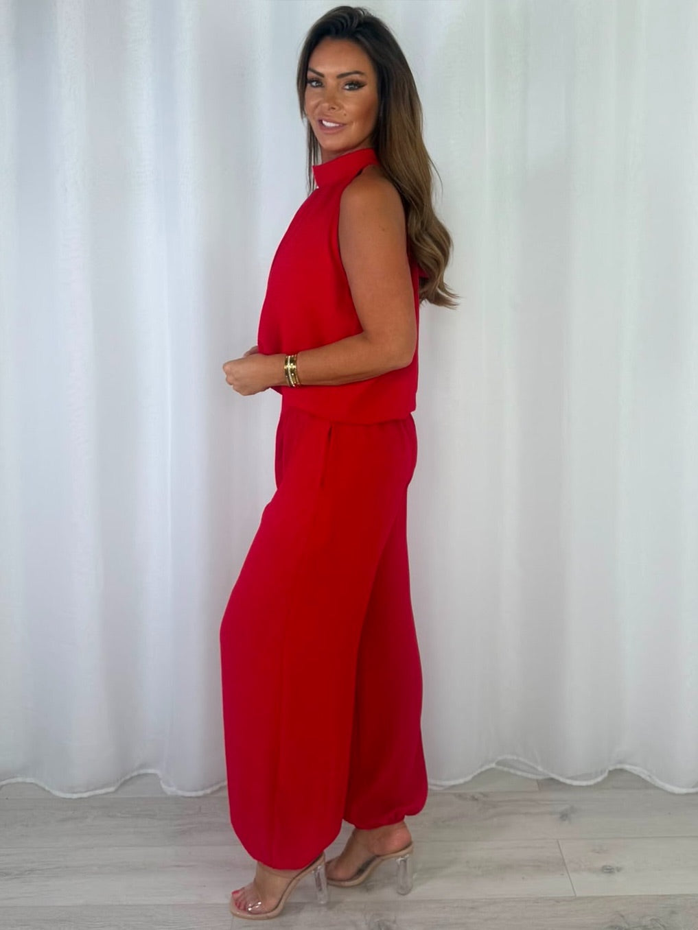 Halter Neck Trouser Co-Ord (8 Colours)