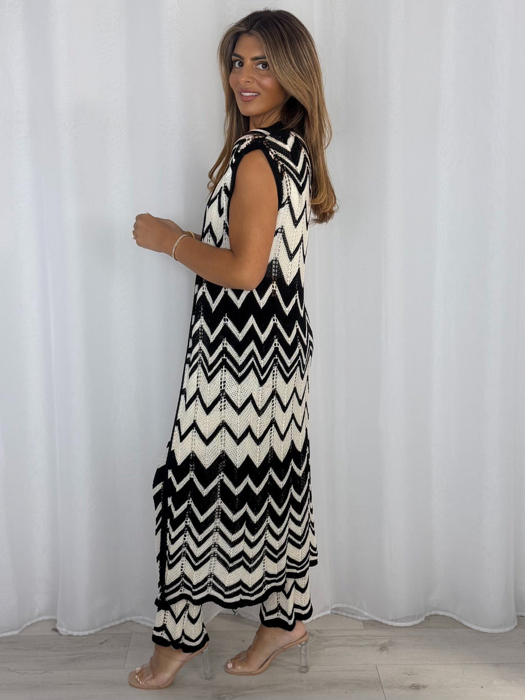 ZigZag Cardigan And Trouser Co-Ord (3 Colours)