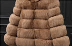 Manteau Glamour En Fourrure