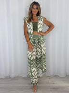 ZigZag Cardigan And Trouser Co-Ord (3 Colours)