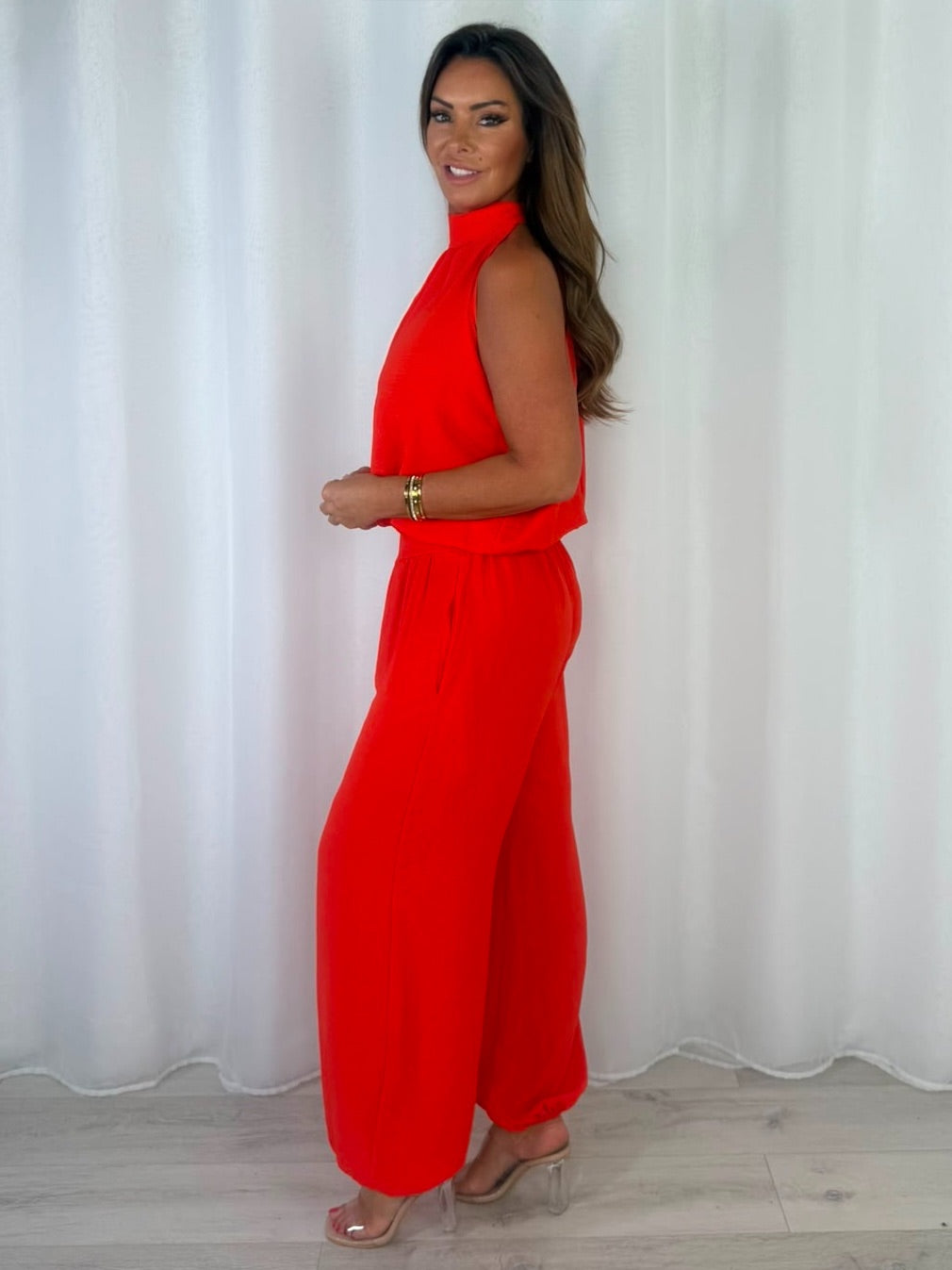 Halter Neck Trouser Co-Ord (8 Colours)
